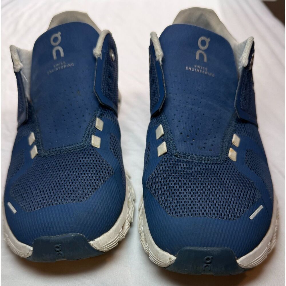 On Cloud Women’s Running Shoes Blue Speed Lacing Sneakers Size 8